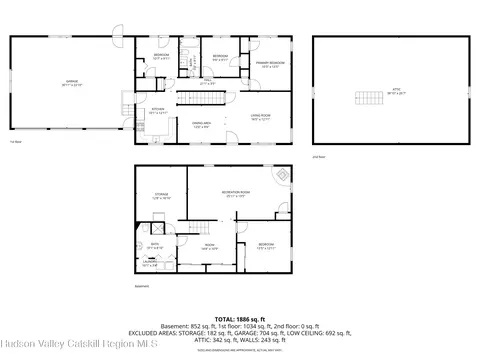 Floorplan - 1084 Codwise St, Kingston, NY 12401 photo 3 of 3