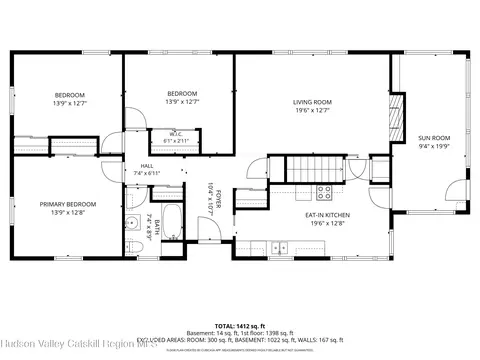 Floorplan - 57 Snake Rd, Catskill, NY 12414 photo 1 of 3