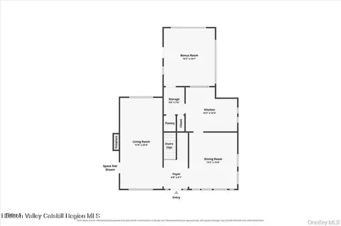 Floorplan - 166 Spring St, Catskill, NY 12414 photo 2 of 3