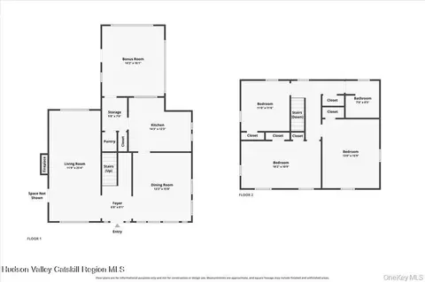 Floorplan - 166 Spring St, Catskill, NY 12414 photo 1 of 3