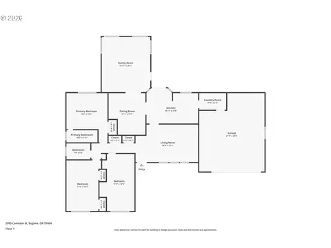 Floorplan - 2995 Camrose St, Eugene, OR 97404 photo 1 of 1