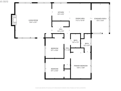 Floorplan - 160 W Berkeley St, Gladstone, OR 97027 photo 1 of 1