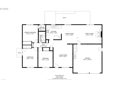 Floorplan - 505 NE Dexter Ct, Gresham, OR 97030 photo 1 of 1