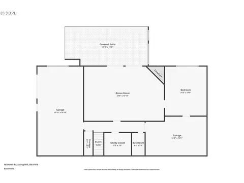 Floorplan - 90790 Hill Rd, Springfield, OR 97478 photo 1 of 3