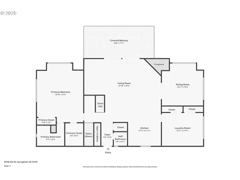 Floorplan - 90790 Hill Rd, Springfield, OR 97478 photo 2 of 3