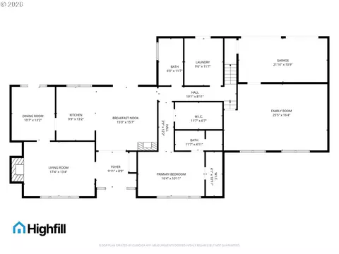 Floorplan - 2439 Quince St, Eugene, OR 97404 photo 1 of 2