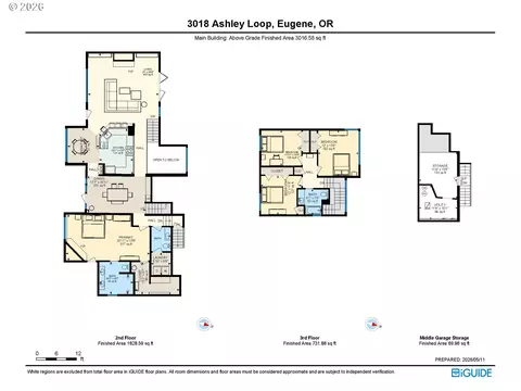 Floorplan - 3018 Ashley Loop, Eugene, OR 97405 photo 1 of 2