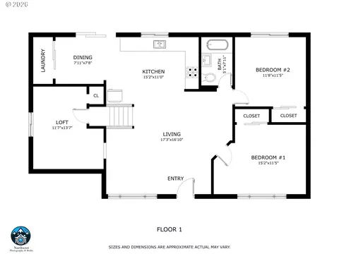 Floorplan - 2845 Hilyard St, Eugene, OR 97405 photo 1 of 1