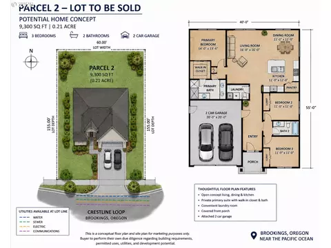 Floorplan - Crestline Loop, Brookings, OR 97415 photo 1 of 1