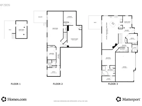 Floorplan - 3544 SE Deer Creek Way, Gresham, OR 97080 photo 1 of 1