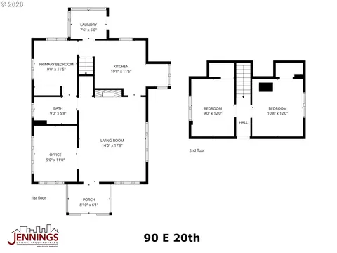 Floorplan - 90 E 20th Ave, Eugene, OR 97405 photo 1 of 1