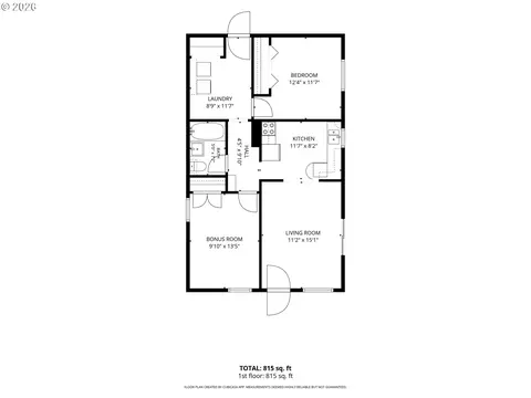 Floorplan - 1572 W Broadway, Eugene, OR 97402 photo 1 of 1
