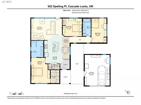 Floorplan - 922 SW Spelling Pl, Cascade Locks, OR 97014 photo 1 of 1