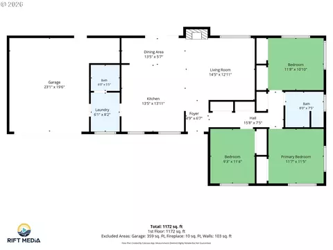 Floorplan - Undisclosed, Springfield, OR 97477 photo 1 of 2