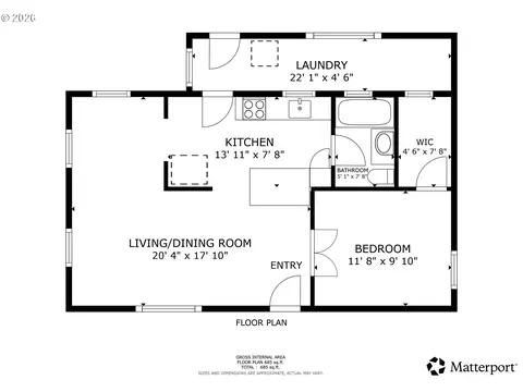 Floorplan - 1304 NW Victoria Ave, Gresham, OR 97030 photo 1 of 1