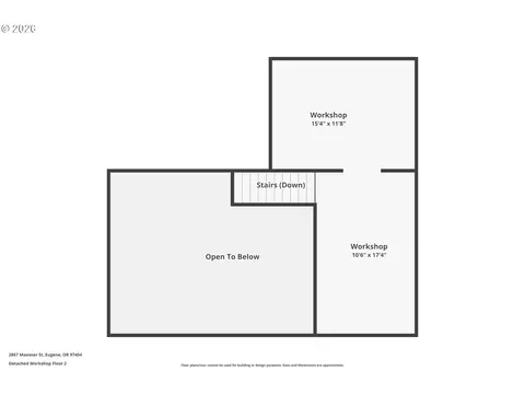 Floorplan - 2867 Maesner St, Eugene, OR 97404 photo 3 of 5