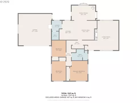 Floorplan - 2844 Maranta St, Eugene, OR 97404 photo 1 of 1