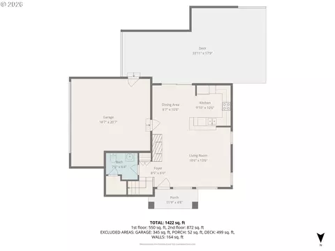 Floorplan - 5304 Wales Dr, Eugene, OR 97402 photo 1 of 2