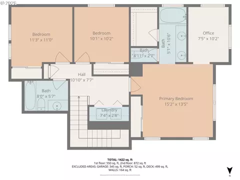 Floorplan - 5304 Wales Dr, Eugene, OR 97402 photo 2 of 2