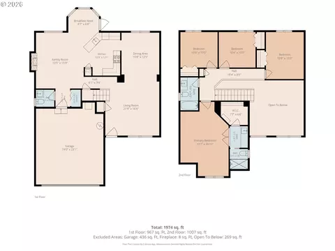 Floorplan - 7580 SW 149th Ave, Beaverton, OR 97007 photo 1 of 1