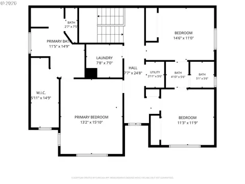 Floorplan - 4128 SW Emerald Ave, Gresham, OR 97080 photo 3 of 3