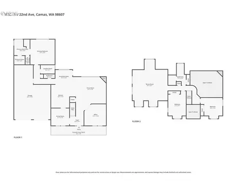 Floorplan - 1002 NW 22nd Ave, Camas, WA 98607 photo 1 of 1