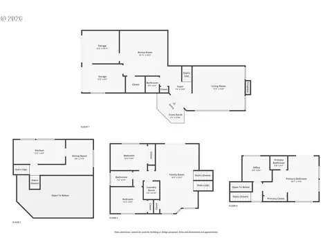 Floorplan - 2854 Warren St, Eugene, OR 97405 photo 1 of 1