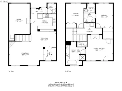 Floorplan - 1048 NW Burnside Rd, Gresham, OR 97030 photo 1 of 1