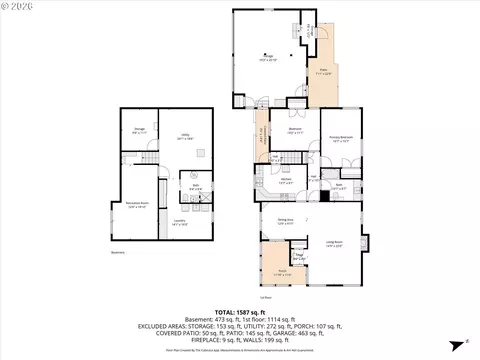 Floorplan - 1603 23rd Ave, Longview, WA 98632 photo 3 of 3
