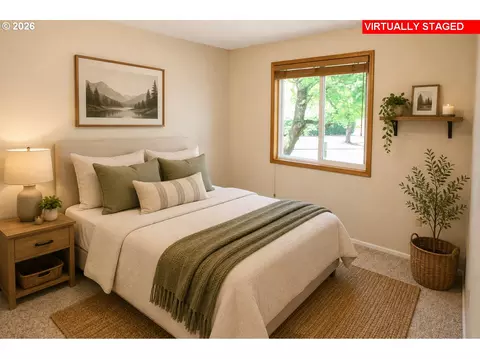 Bedroom - 381 NE Village Squire Ave #2, Gresham, OR 97030 photo 2 of 8