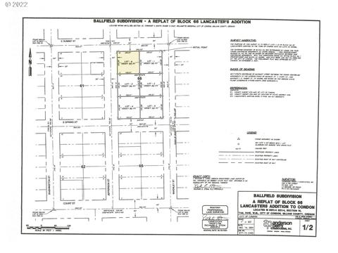 6 Jefferson #LOT 6, Condon, OR 97823