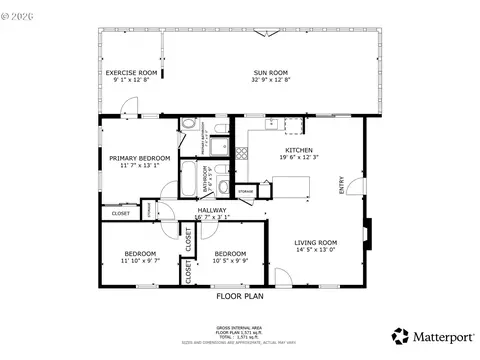 Floorplan - 546 SE Paropa Pl, Gresham, OR 97080 photo 1 of 1
