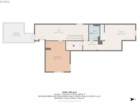 Floorplan - 3398 Olive St, Eugene, OR 97405 photo 2 of 6
