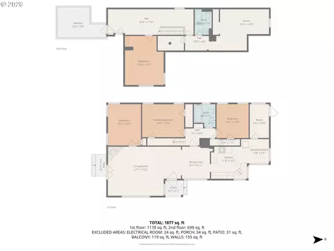 Floorplan - 3398 Olive St, Eugene, OR 97405 photo 3 of 6