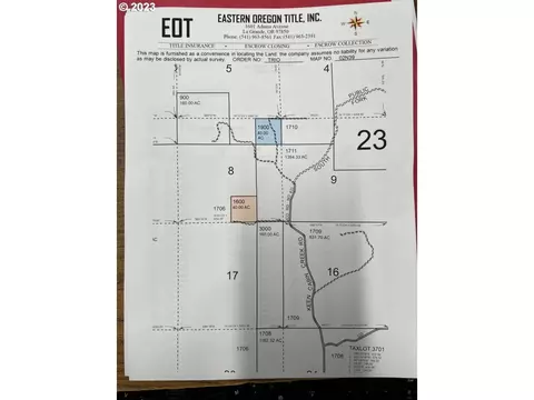 Land, Elgin, OR 97827