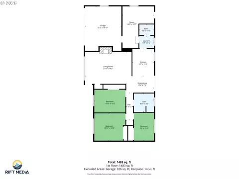Floorplan - 2460 Debra Dr, Springfield, OR 97477 photo 1 of 1
