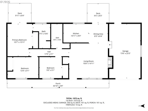Floorplan - 2027 Ohio St, Eugene, OR 97402 photo 1 of 1