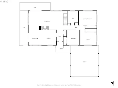 Floorplan - 11736 Orchard Ave, Mapleton, OR 97453 photo 4 of 6