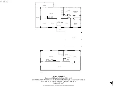 Floorplan - 11736 Orchard Ave, Mapleton, OR 97453 photo 5 of 6