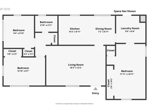 Floorplan - 445 Riverside Dr, Burns, OR 97720 photo 1 of 1