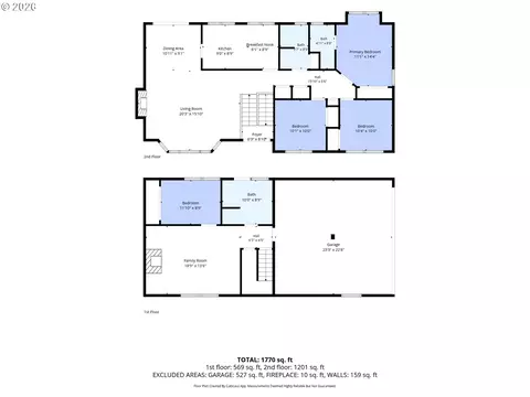 Floorplan - 497 NE Scott Ave, Gresham, OR 97030 photo 1 of 1