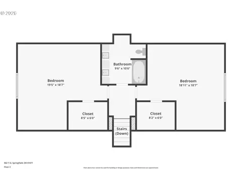Floorplan - 962 T St, Springfield, OR 97477 photo 1 of 1