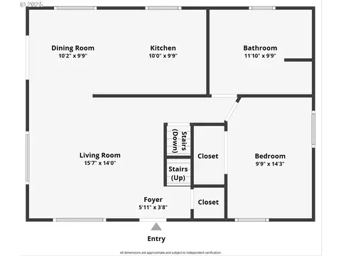 Floorplan - 808 W A Loop, Rainier, OR 97048 photo 1 of 3