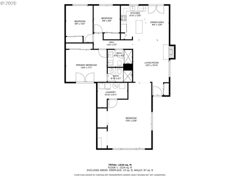 Floorplan - 3198 SW 16th Cir, Gresham, OR 97080 photo 1 of 1