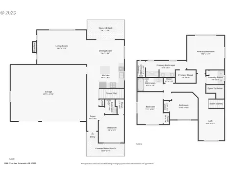 Floorplan - 1086 E 1st Ave, Estacada, OR 97023 photo 1 of 1