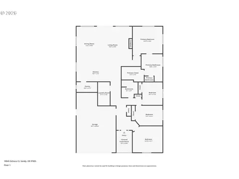 Floorplan - 19045 Ochoco Ct #68, Sandy, OR 97055 photo 1 of 1