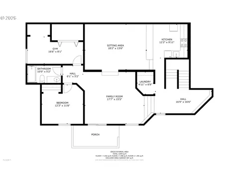 Floorplan - 4233 SW 28th Ct, Gresham, OR 97080 photo 3 of 3