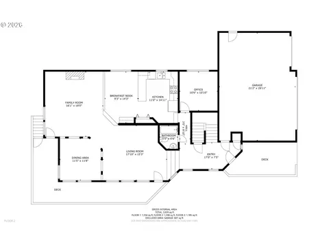 Floorplan - 4233 SW 28th Ct, Gresham, OR 97080 photo 1 of 3