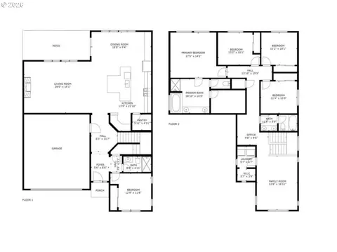 Floorplan - 4240 SW Mawrcrest Ave, Gresham, OR 97080 photo 1 of 1