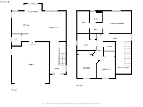 Floorplan - 3224 Sorrel Way, Eugene, OR 97401 photo 3 of 3